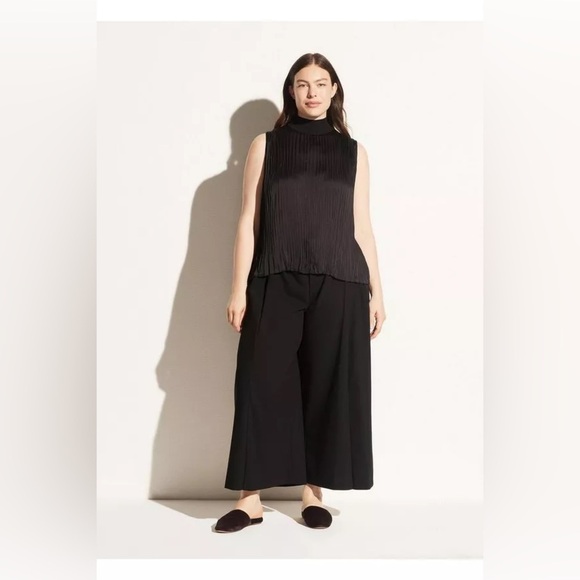 Vince | Pleat Front Wool Blend Culottes Plus Size 22 Pants NEW - Picture 13 of 15